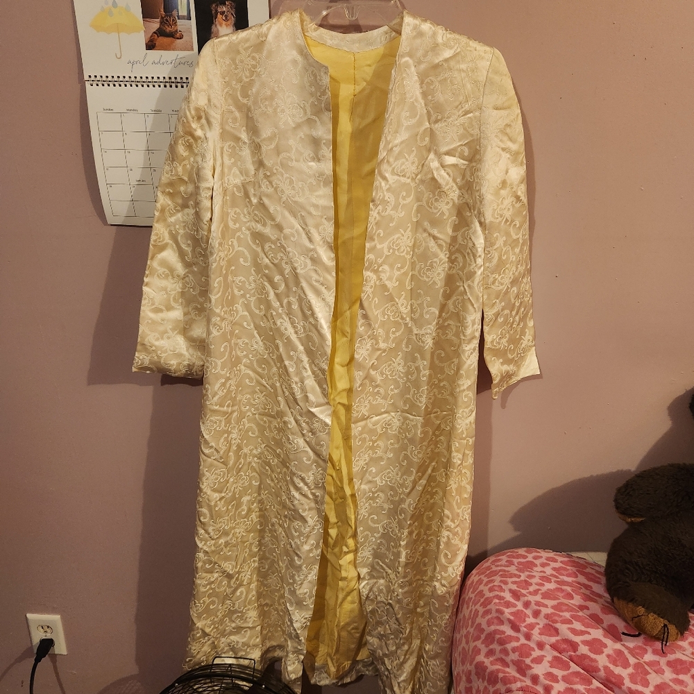 Beautiful handmade 50s duster robe